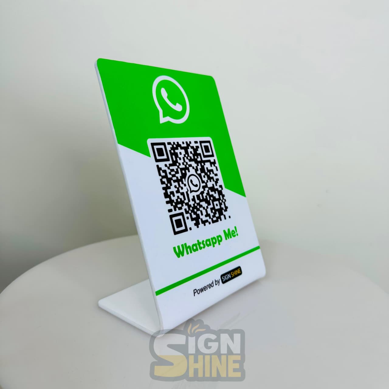 Quick WhatsApp QR Standee