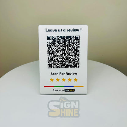 ScanMe Stand – QR Code Display - For businesses who want a simple, tap-free way to share links