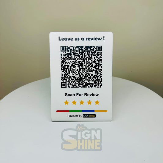 ScanMe Stand – QR Code Display - For businesses who want a simple, tap-free way to share links