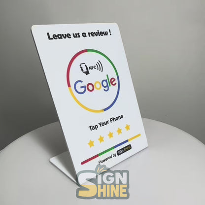 TapMe Stand – NFC Only Minimalist design, just a tap to open your digital link