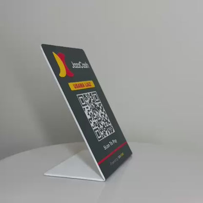 Quick Payment JazzCash QR Standee